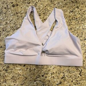 Fabletics Purple Sports Bra criss cross bra size 3XL